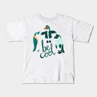 Be Cool Penguin Gang Kids T-Shirt